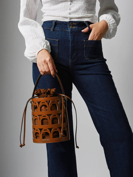 Cross Body Tas Epona Etrier Bruin epona EEPO136M ander zicht 1